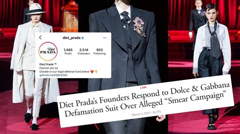 dolce and gabbana vs prada|trials of diet prada.